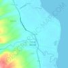 Mappa topografica Palayan, altitudine, rilievo