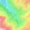 Mappa topografica Saut du Laïre, altitudine, rilievo