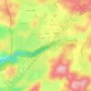 Mappa topografica La Foulquarié, altitudine, rilievo