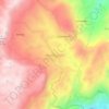 Mappa topografica Mantalongon, altitudine, rilievo