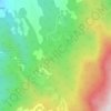 Mappa topografica Rivoloni, altitudine, rilievo