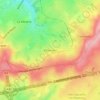 Mappa topografica Thimister, altitudine, rilievo