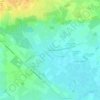Mappa topografica Le Pont, altitudine, rilievo