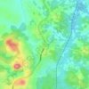 Mappa topografica Akak, altitudine, rilievo