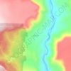 Mappa topografica Abra Ancha, altitudine, rilievo