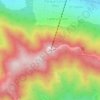Mappa topografica Cerro Otto, altitudine, rilievo