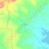 Mappa topografica Kanukurthy, altitudine, rilievo