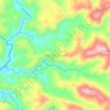 Mappa topografica New Dalaguete, altitudine, rilievo