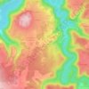 Mappa topografica La Serre, altitudine, rilievo