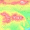 Mappa topografica Corotelo, altitudine, rilievo