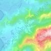 Mappa topografica Lozzi, altitudine, rilievo