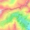 Mappa topografica Piana Ronchelli, altitudine, rilievo