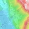 Mappa topografica Vérel, altitudine, rilievo