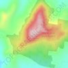 Mappa topografica Mount MacQuarie, altitudine, rilievo