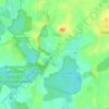 Mappa topografica Schönwolde, altitudine, rilievo