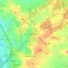 Mappa topografica Seelenfeld, altitudine, rilievo