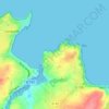 Mappa topografica Kerdrehoret, altitudine, rilievo