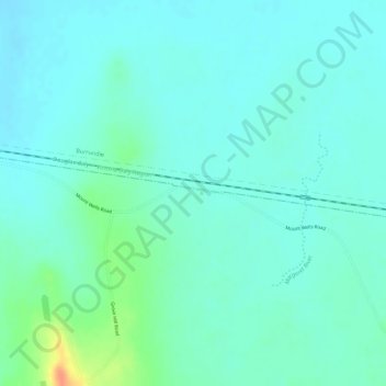 Mappa topografica Grove Hill, altitudine, rilievo