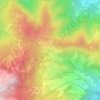 Mappa topografica Fusano, altitudine, rilievo