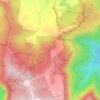 Mappa topografica Hardys Lookout, altitudine, rilievo