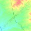 Mappa topografica Shirgaon, altitudine, rilievo