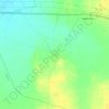 Mappa topografica Idra, altitudine, rilievo