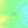 Mappa topografica Chandur, altitudine, rilievo