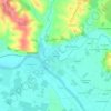 Mappa topografica Caminel, altitudine, rilievo
