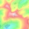 Mappa topografica Силиг-Баш, altitudine, rilievo