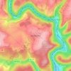 Mappa topografica Hofweiler, altitudine, rilievo