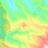 Mappa topografica Boucinhas, altitudine, rilievo