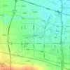 Mappa topografica 沟赵乡, altitudine, rilievo