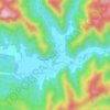 Mappa topografica Sitkum, altitudine, rilievo