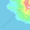 Mappa topografica Batiano, altitudine, rilievo