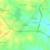 Mappa topografica Kodada, altitudine, rilievo