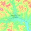 Mappa topografica 鄂伦春旗 ᠣᠷᠴᠣᠨ ᠤ, altitudine, rilievo