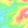 Mappa topografica Torata Alta, altitudine, rilievo