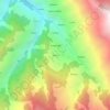 Mappa topografica Samra, altitudine, rilievo