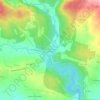 Mappa topografica El Puente de Sanabria, altitudine, rilievo