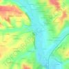 Mappa topografica Villeray, altitudine, rilievo