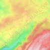 Mappa topografica Chasnans, altitudine, rilievo
