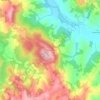 Mappa topografica Montenero, altitudine, rilievo