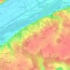 Mappa topografica Artigny, altitudine, rilievo