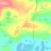 Mappa topografica White Horse, altitudine, rilievo