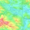 Mappa topografica Wath upon Dearne, altitudine, rilievo