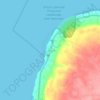 Mappa topografica Tubigan, altitudine, rilievo