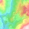 Mappa topografica O Valiño, altitudine, rilievo