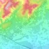 Mappa topografica el Papagai, altitudine, rilievo