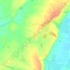Mappa topografica Crux, altitudine, rilievo
