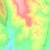 Mappa topografica Alto de Mesa, altitudine, rilievo